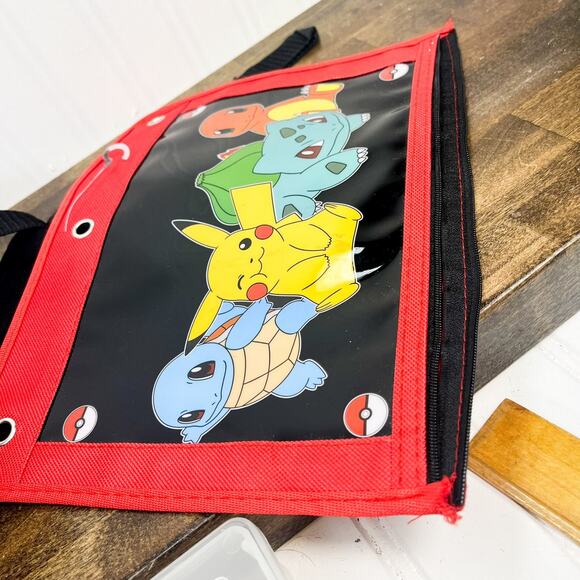 Pokemon Pikachu 17" Laptop Backpack Book Bag Unused No Tag Pokemon Bag - Picture 4 of 7